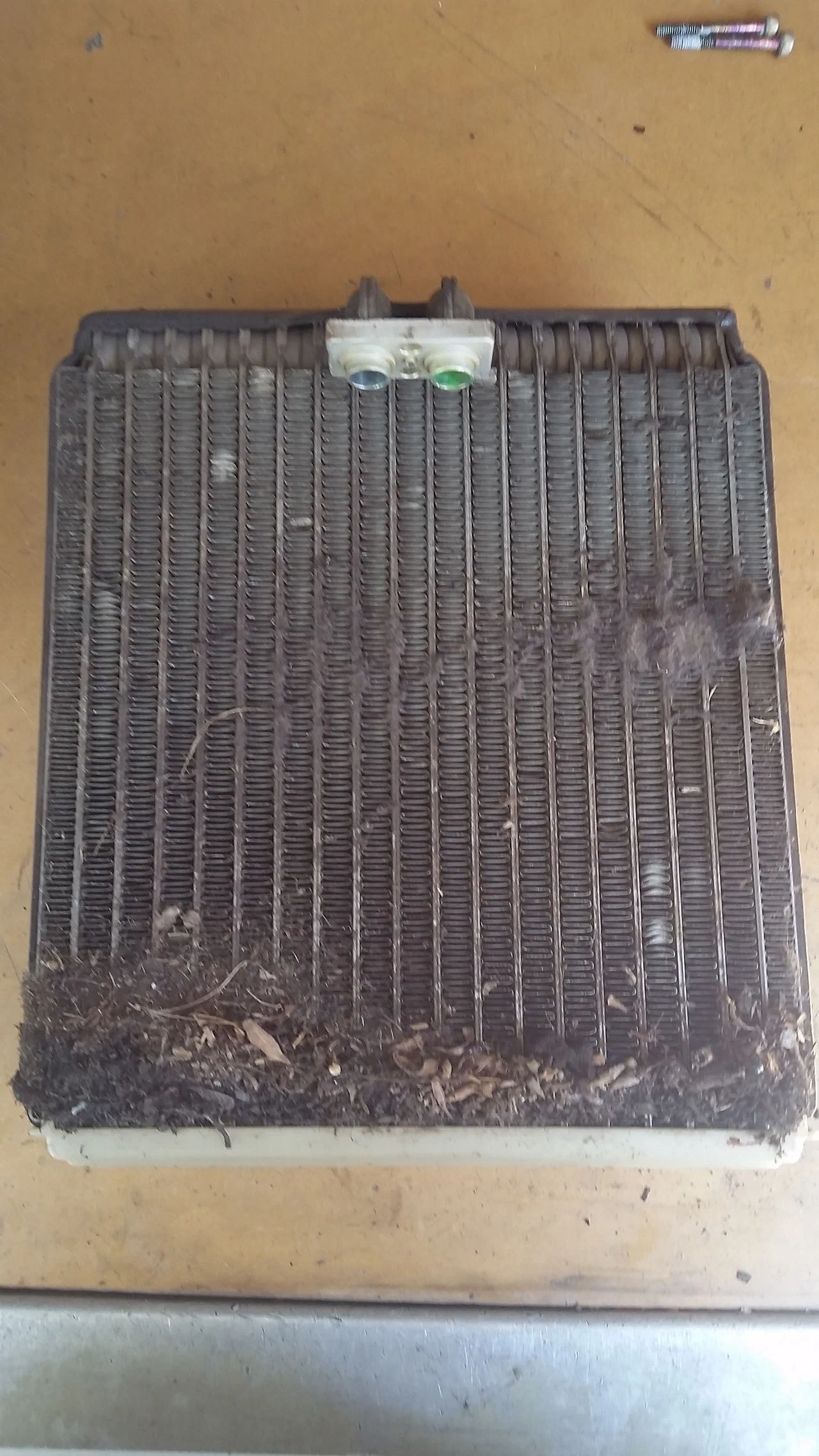 Debris trapped in an evaporator | atmechanical | Perth