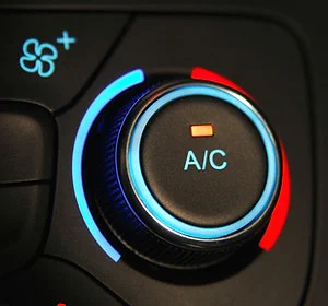Car air conditioning temperature control