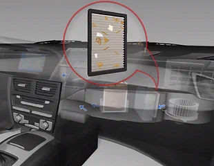 Diagram showing the cabin air filter location behind the dashboard | atmechanical | Perth Diagram showing the cabin air filter location behind the dashboard | atmechanical | Perth