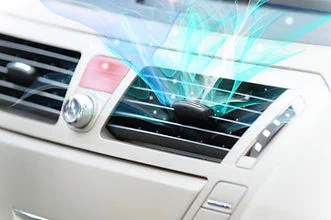 Illustration of clean air flowing from a car vent | atmechanical | Perth Illustration of clean air flowing from a car vent | atmechanical | Perth