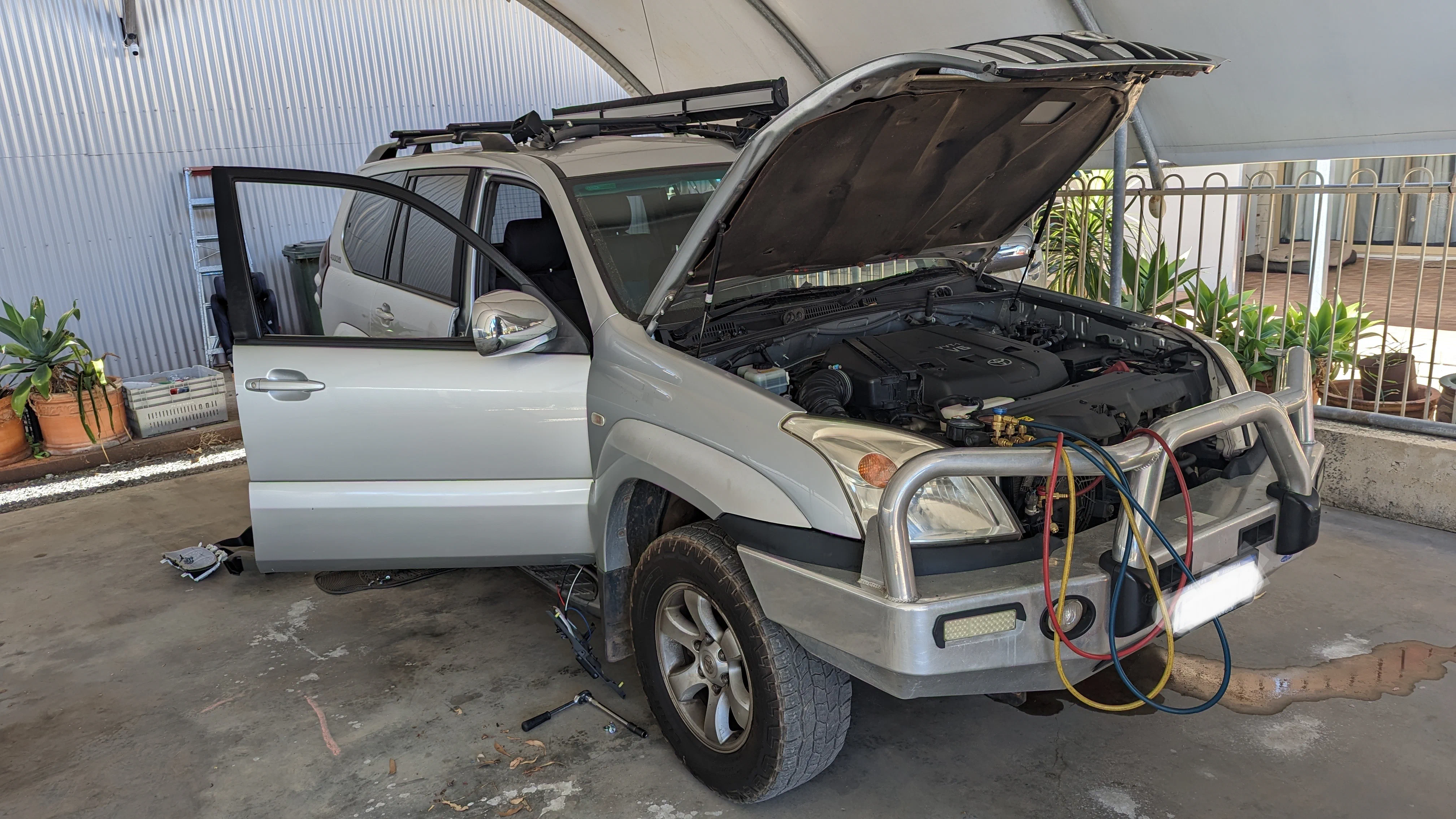 Toyota Prado 120 A/C Leak and Evaporator Replacement explained | atmechanical | Perth